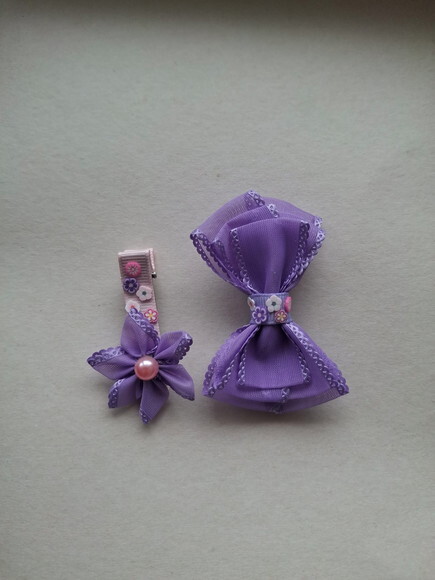 Acessórios de Cabelo Infantil - Dupla de Hair Clips