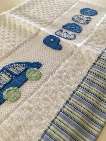 Toalhinha De mão/ Boca Personalizada Patch Aplique
