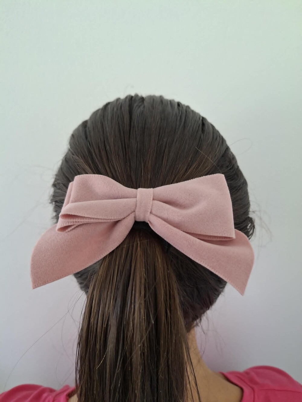 Laços de Cabelo em Suede (Camurça)-Acessório de Cabelo