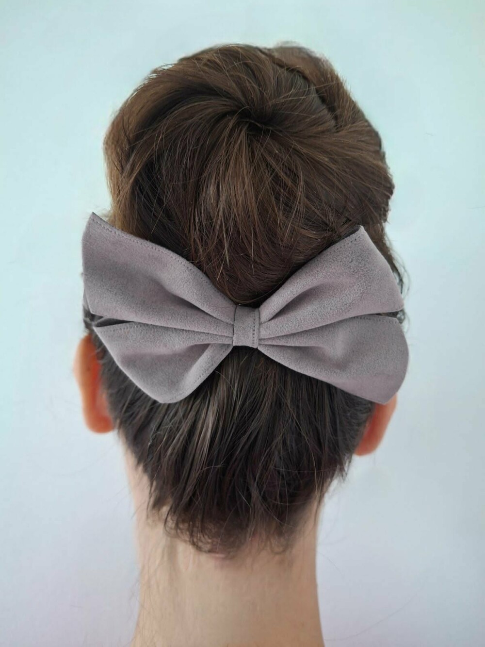Laços de Cabelo em Suede (Camurça)-Acessório de Cabelo