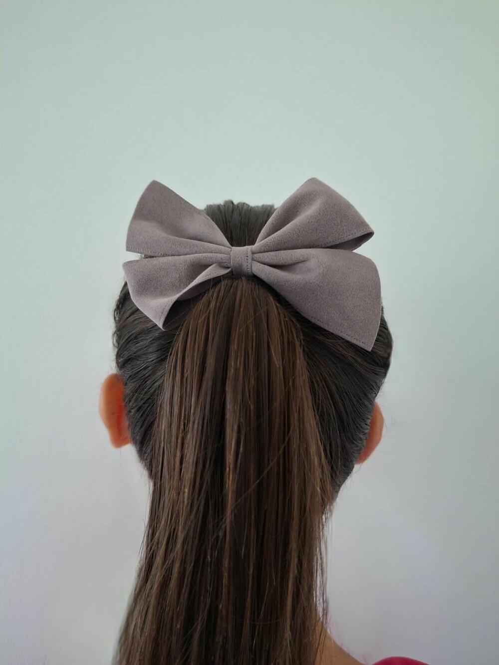 Laços de Cabelo em Suede (Camurça)-Acessório de Cabelo