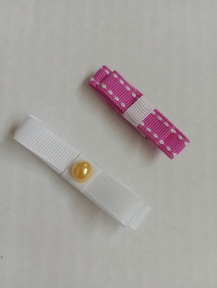 Acessórios de Cabelo com Velcro para bebê- Laços e Flores