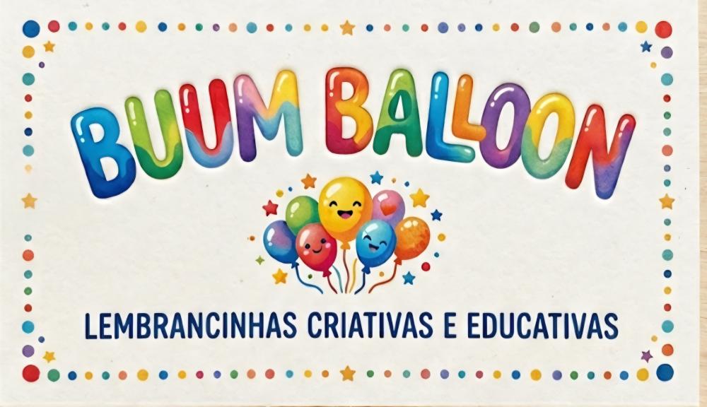 BUUM BALLOON - Lembrancinhas Educativas