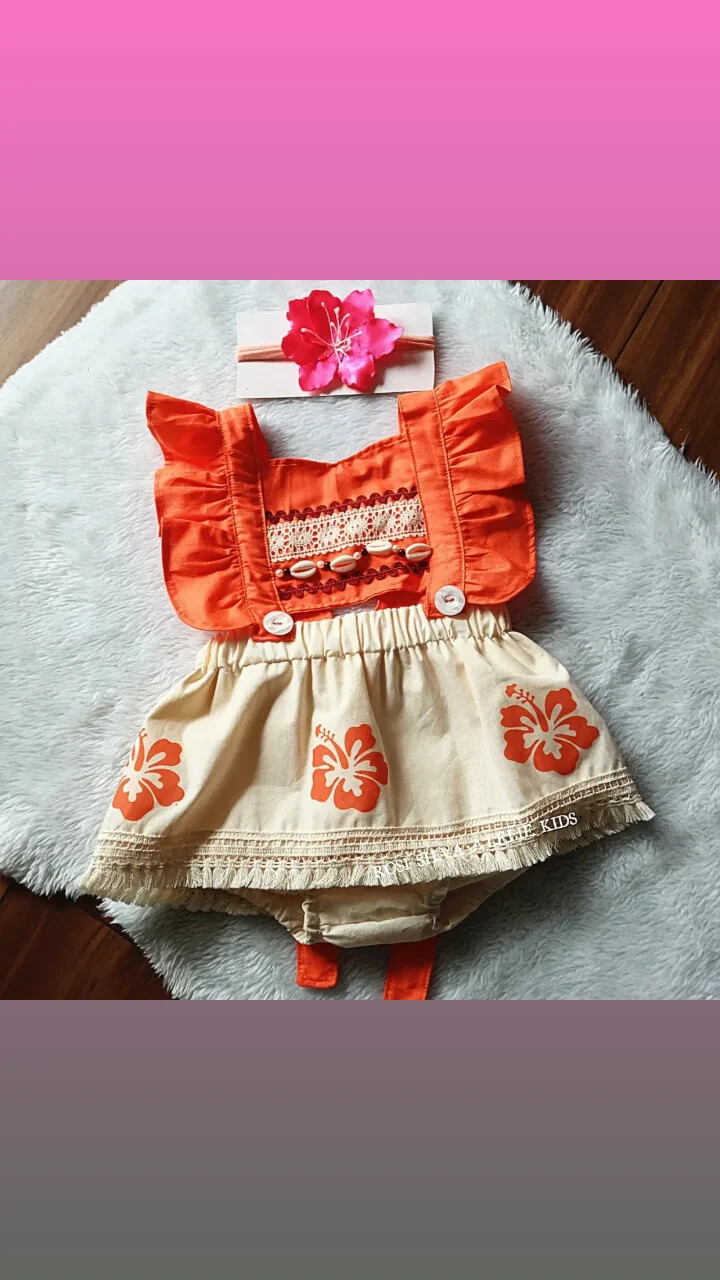 Romper Moana luxo