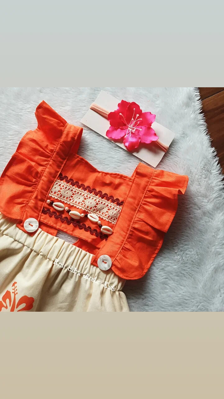 Romper Moana luxo