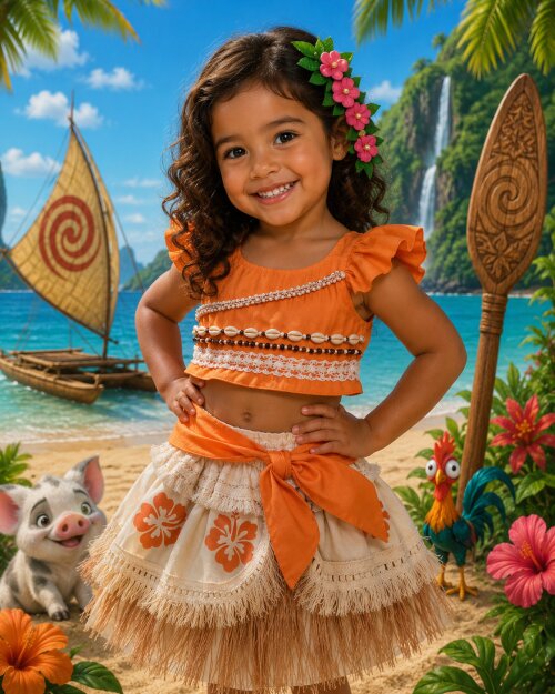 Fantasia Moana Luxo