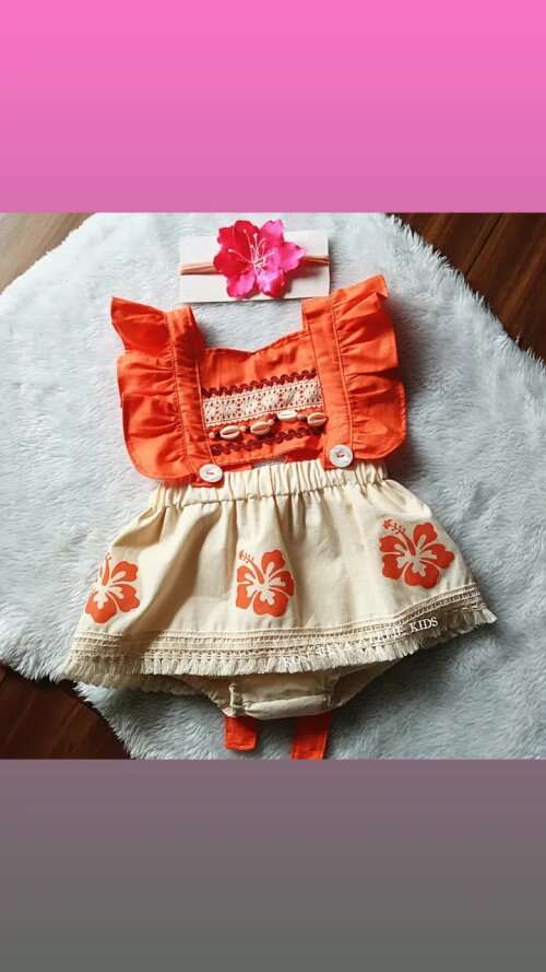 Romper Moana luxo