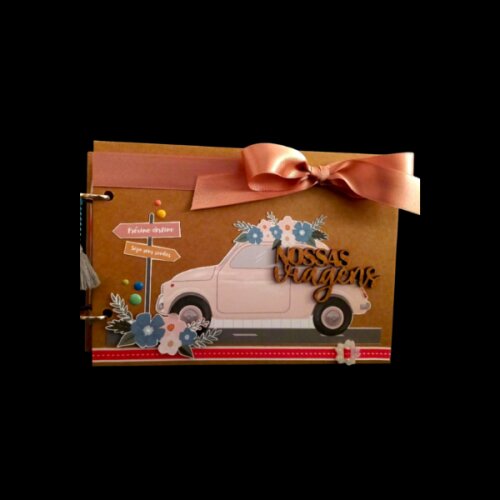 SCRAPBOOK FICHÁRIO NOSSAS VIAGENS