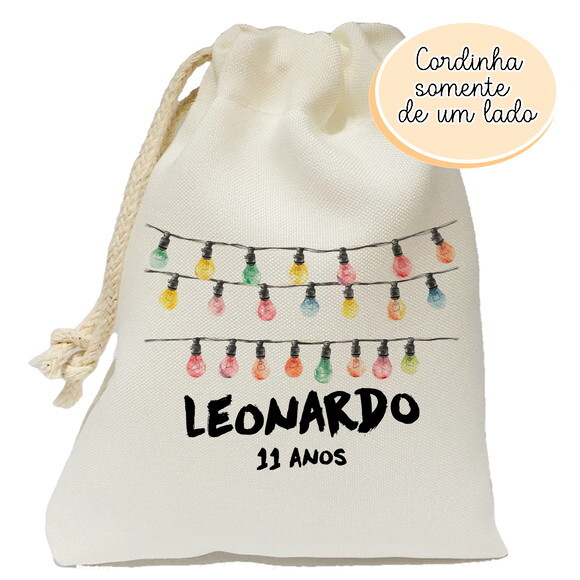 Saquinho Lembrancinha Stranger Things 20x25
