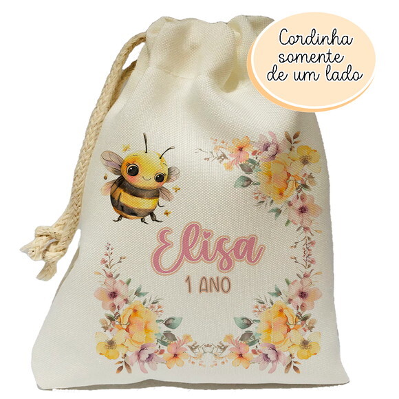 Saquinho Surpresa Abelhinha 15x20