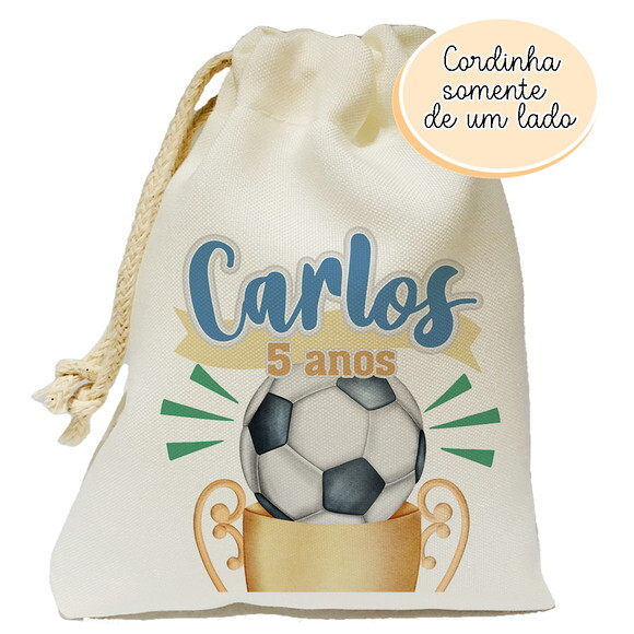 Saquinho Surpresa Futebol 15x20