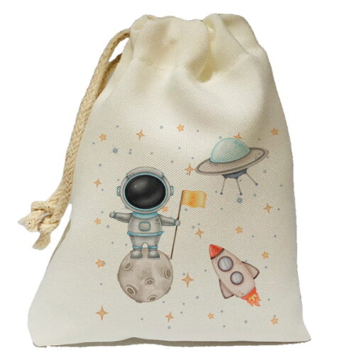 Saquinho Lembrancinha Astronauta 20x25