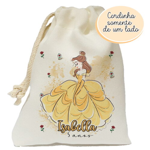 Saquinho Lembrancinha Bela 20x25
