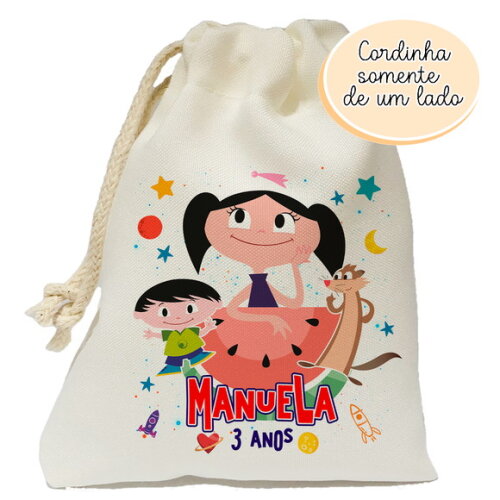 Saquinho Lembrancinha Show da Luna 15x20