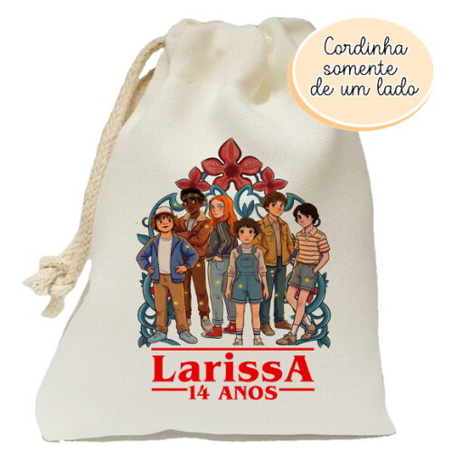 Saquinho para Surpresa Stranger Things 15x20
