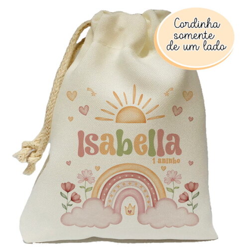 Saquinho Surpresa Arco-íris Sunshine 15x20