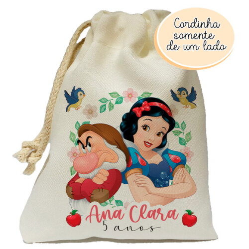 Saquinho Surpresa Branca de Neve15x20