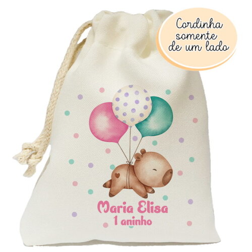 Saquinho Surpresa Capivara 15x20