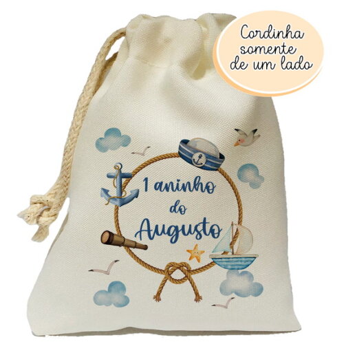 Saquinho Surpresa Marinheiro 15x20