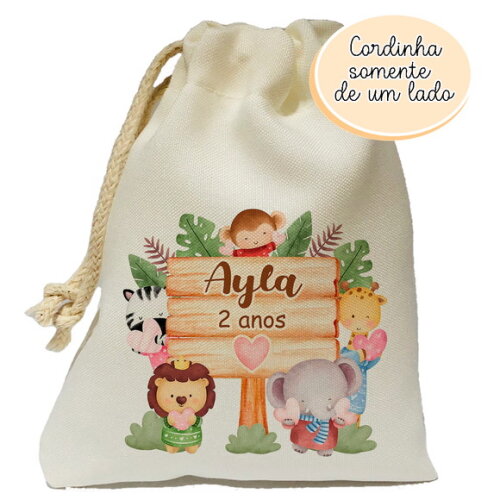 Saquinho Surpresa Safari 15x20