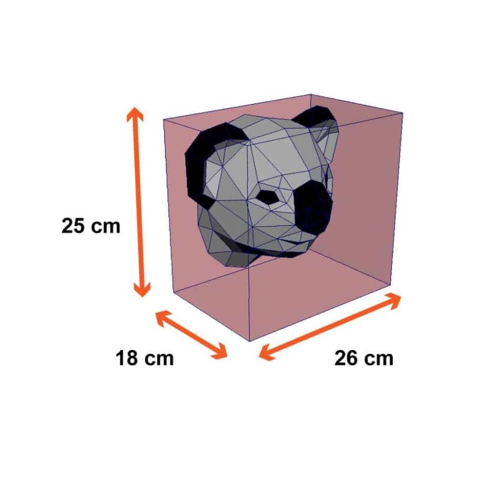 Coala – Escultura 3D de Papel para Decoração