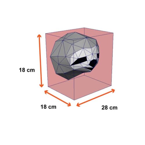 Bicho-preguiça marrom – Escultura 3D de Papel para Decoração