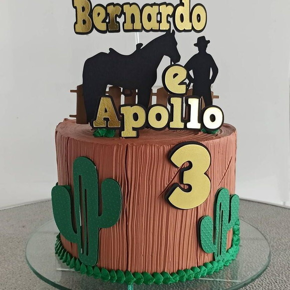 Arquivo de topo de bolo cavalo