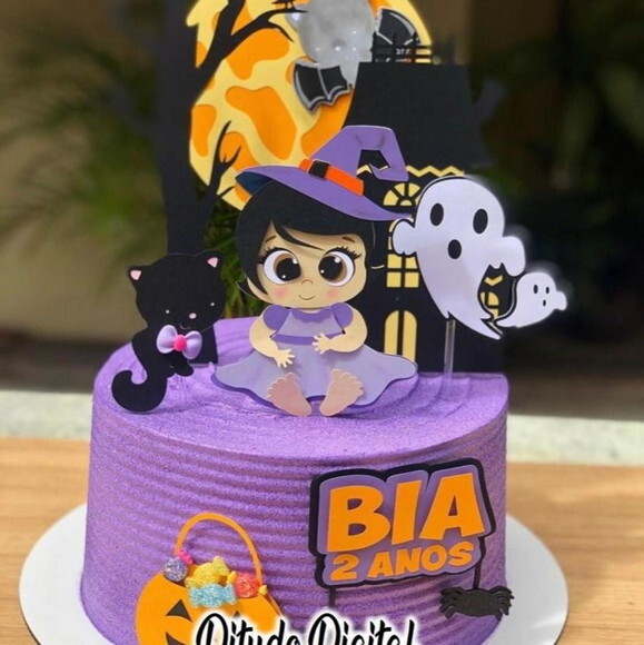 Arquivo de topo de bolo halloween
