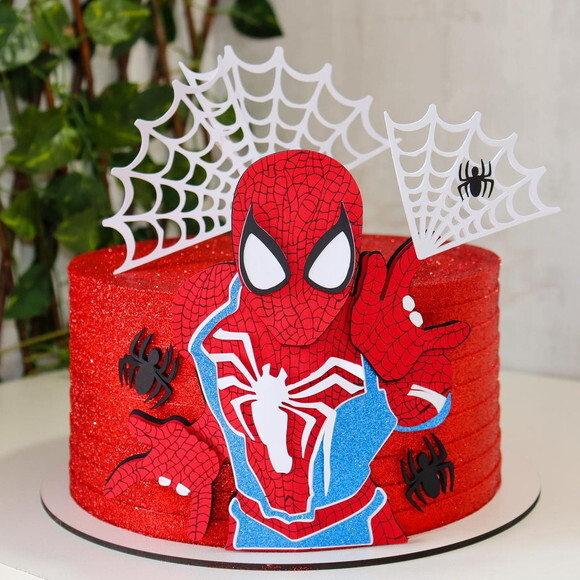 Arquivo de topo de bolo HOMEM ARANHA