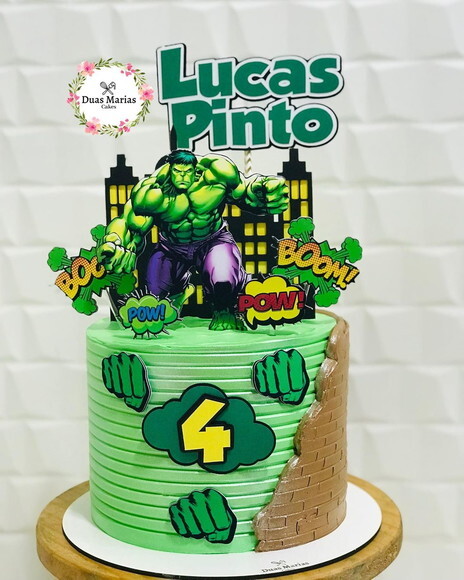 Arquivo de topo de bolo HULK