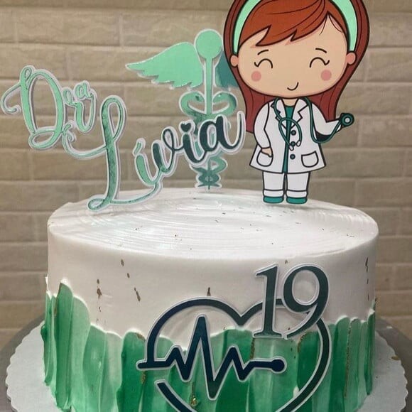 Arquivo de topo de bolo médico