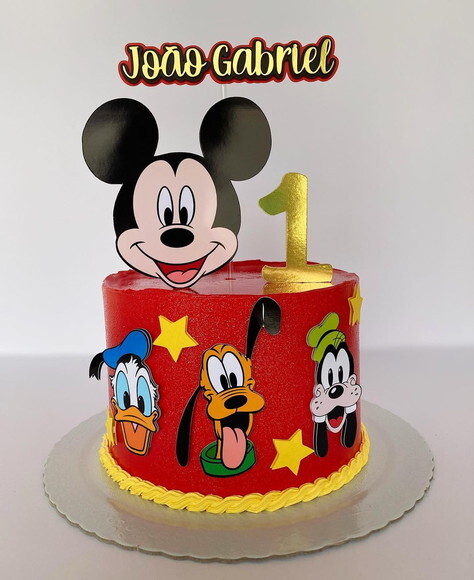 Arquivo de topo de bolo mickey