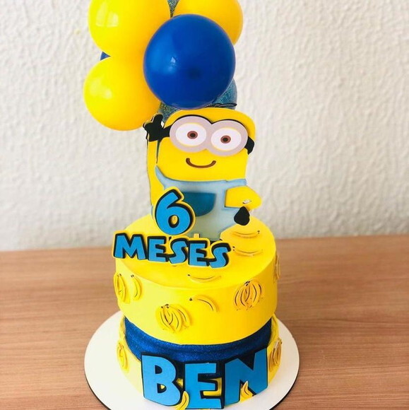 Arquivo de topo de bolo minions
