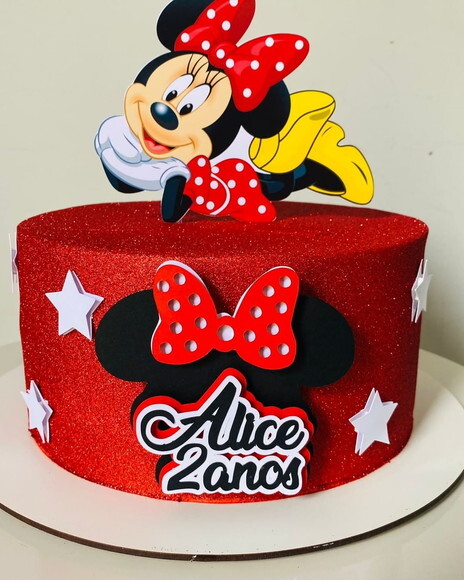 Arquivo de topo de bolo minie