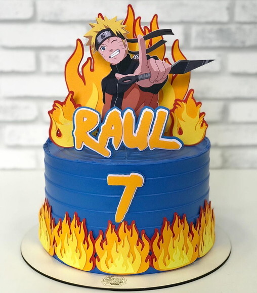 Arquivo de topo de bolo naruto