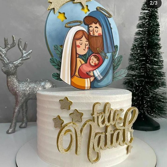 Arquivo de Topo de Bolo Natal