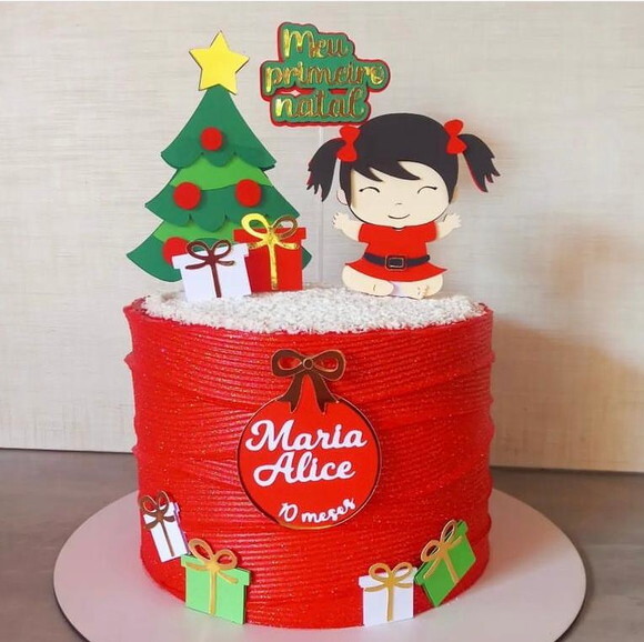 Arquivo de Topo de Bolo Natal