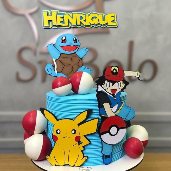 Arquivo de topo de bolo pokemon