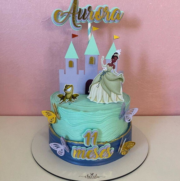 Arquivo de topo de bolo princesa aurora