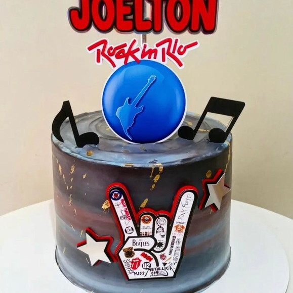 Arquivo De Topo De Bolo Rock In Rio