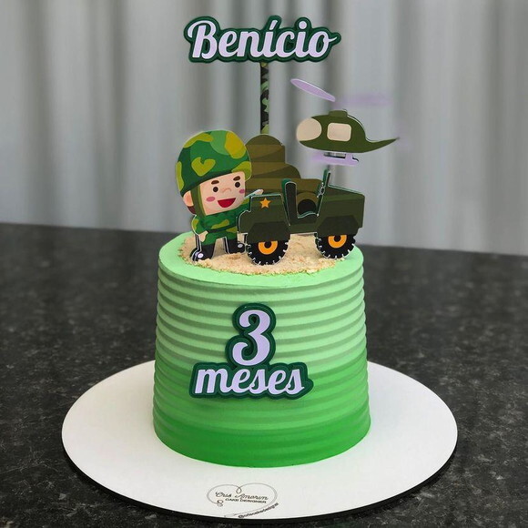 Arquivo de topo de bolo soldadinho