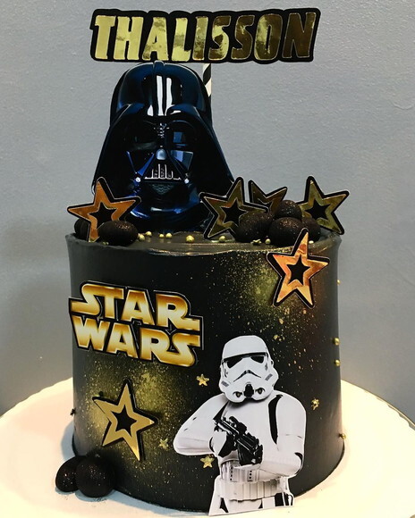 Arquivo de topo de bolo star wars