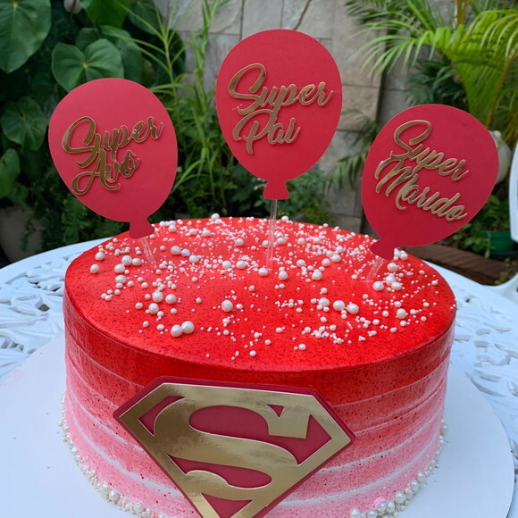 Arquivo de topo de bolo super pai