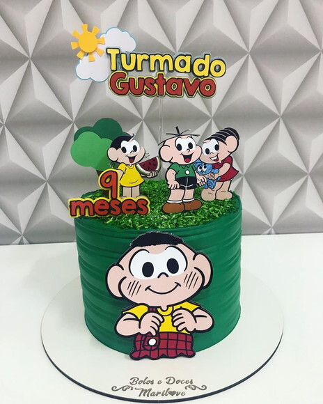 Arquivo de topo de bolo turma da monica
