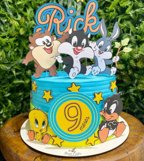 Arquivo de topo de bolo baby looney tunes