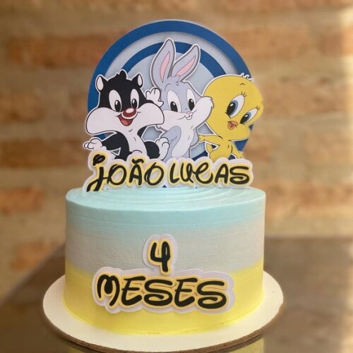 Arquivo de topo de bolo baby looney tunes