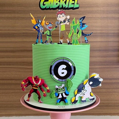 Arquivo de topo de bolo BEN 10