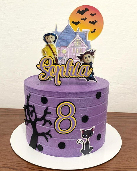 Arquivo de topo de bolo coraline