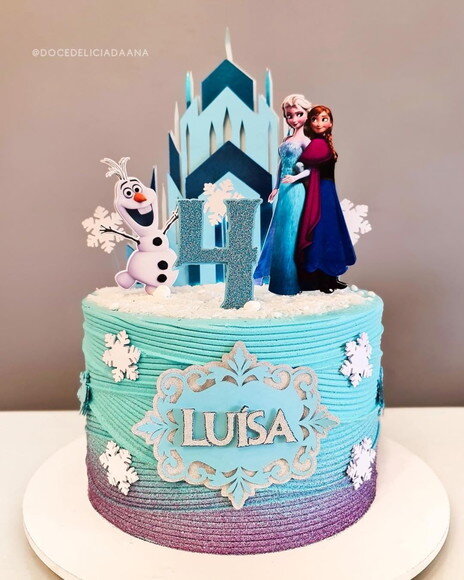 Arquivo de topo de bolo frozen