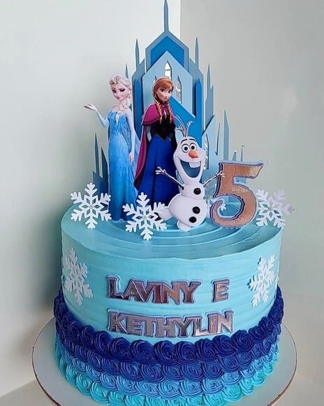 Arquivo de topo de bolo frozen